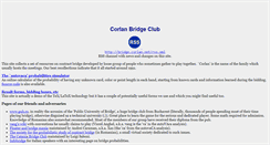 Desktop Screenshot of bridge.corlan.net