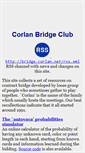 Mobile Screenshot of bridge.corlan.net