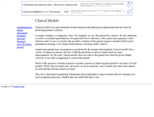 Tablet Screenshot of clinical-models.corlan.net